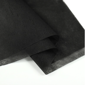 Non Woven Flower Wrapping Paper Black 33 Sheets